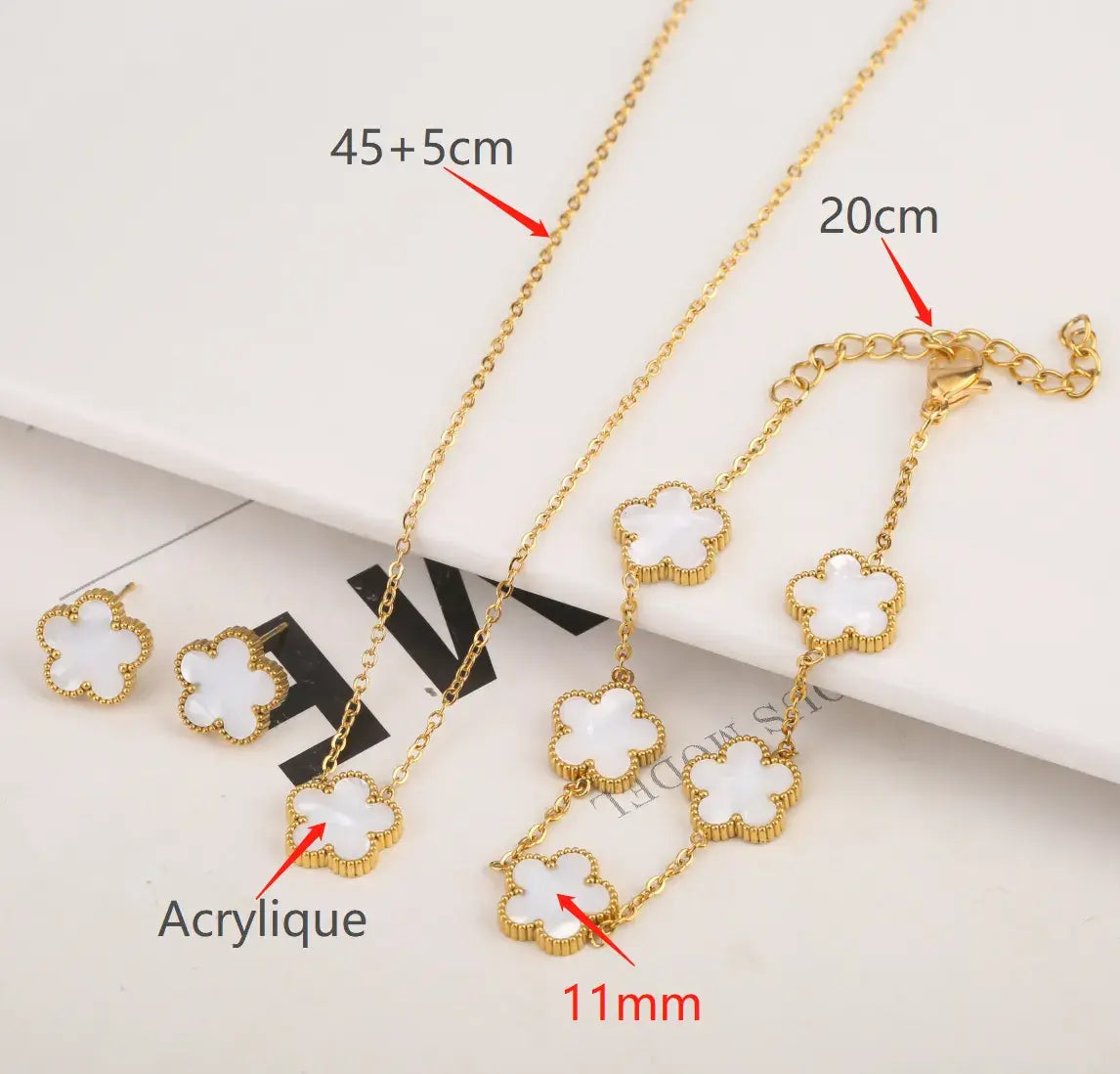 Clover Flower Bracelet