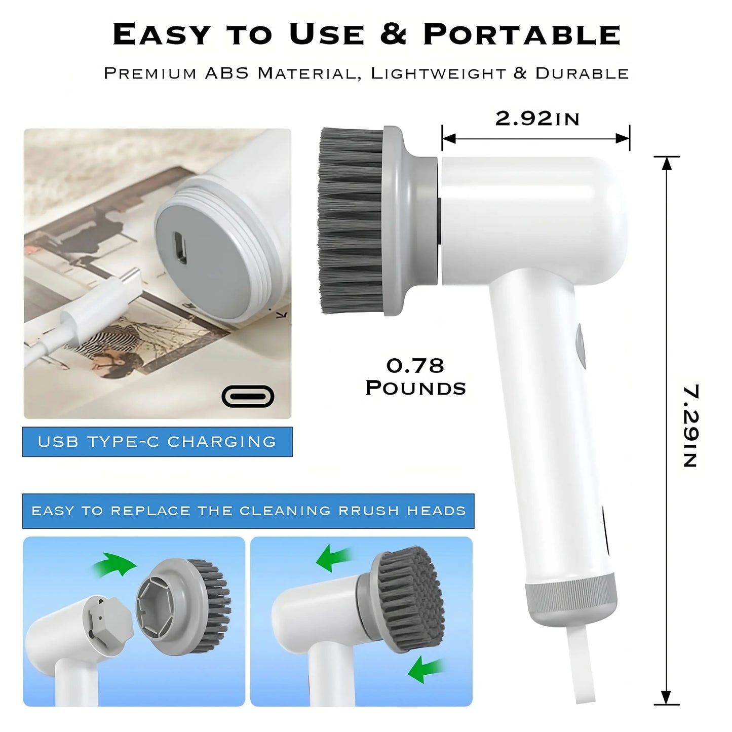 Power Cleaning Brush